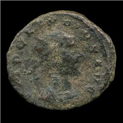 300AD Roman Bronze Coin Higher Grade (COI-8997)