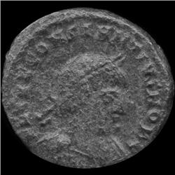 300AD Roman Bronze Coin Higher Grade (COI-9209)