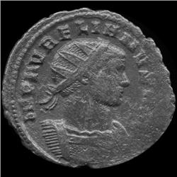 300AD Roman Bronze Coin Higher Grade (COI-9192)