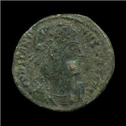 300AD Roman Bronze Coin Higher Grade (COI-8986)