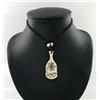 Tibet Bone Pendant with Choker (ANT-1605)