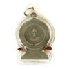 Antique Thai Silver Clay Buddha Amulet in Plastic Pendant Case (ANT-1207)
