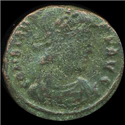 300AD Roman Bronze Coin Higher Grade (COI-9182)