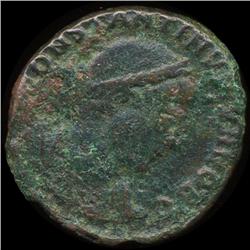300AD Roman Bronze Coin Higher Grade (COI-9123)