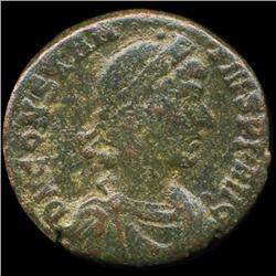 300AD Roman Bronze Coin Higher Grade (COI-9134)