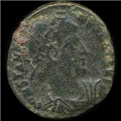 300AD Roman Bronze Coin Higher Grade (COI-9097)