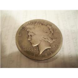 1921 Silver Peace Dollar G