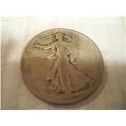 1919 Silver Walking Half Dollar