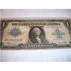 1923 $1 Silver Certificate A84882042B