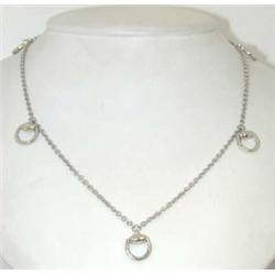 Gucci 18K White Gold Necklace