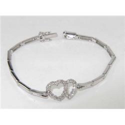 18K White Gold Diamond Bracelet