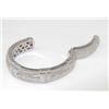 Image 2 : Judith Ripka 18K White Gold, Diamond Bangle
