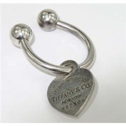 Tiffany & Co Silver Key Chain