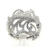 Image 1 : 18K White Gold Diamond Ring