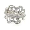 Image 3 : 18K White Gold Diamond Ring