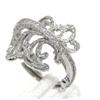 Image 4 : 18K White Gold Diamond Ring
