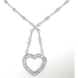 Tiffany & Co Platinum Diamond Necklace