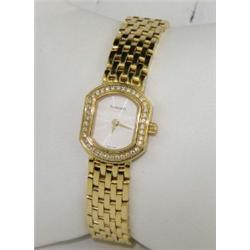 Tiffany & Co 18K Yellow Gold Diamond Watch