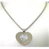Image 5 : Chopard 18K White Gold, Happy Diamond Necklace