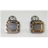 Image 3 : Cartier Stainless Steel / 18K Yellow Gold Cufflinks