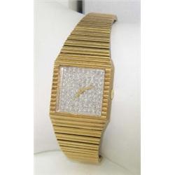 Baume & Mercier 14K Yellow Gold Diamond Watch