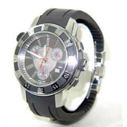 Tiffany & Co Stainless Steel Rubber Strap Watch