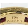 Image 3 : Cartier 18K Yellow Gold Ruby Ring