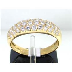 Van Cleef & Arpels 18k Yellow Gold Diamond  Ring