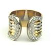 Image 3 : Cartier 18K Tri - Color Gold, Diamond Ring