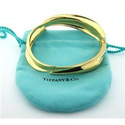 Tiffany & Co 18K Yellow Gold Bangle