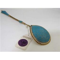 Antique Silver Russian Enamel Spoon From 1910