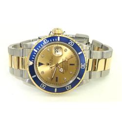 Rolex Submariner Oyster Perpetual Datejust Mens Watch
