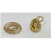 Image 2 : Faraone Mennella 18K Yellow Gold Diamond Earrings