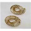 Image 5 : Faraone Mennella 18K Yellow Gold Diamond Earrings
