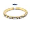 Image 2 : Asprey 18K Yellow Gold, Diamond Ring.