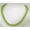 Image 1 : Peridot Bead Necklace