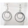 Image 4 : David Yurman Silver Diamond Earrings