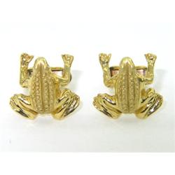 18K Yellow Gold, Forg Cufflinks