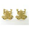 Image 1 : 18K Yellow Gold, Forg Cufflinks