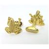 Image 2 : 18K Yellow Gold, Forg Cufflinks