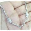 Image 4 : Judith Ripka 18K White Gold, Diamond Necklace