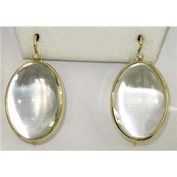 Faraone Mennella 18K Gold Citrine, Diamond Earrings