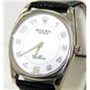Image 2 : Rolex Cellini 18K White Gold Leather Strap Watch
