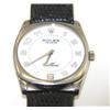 Image 3 : Rolex Cellini 18K White Gold Leather Strap Watch