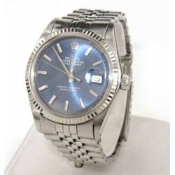 Rolex Stainless Steel Date Just Mens Watch