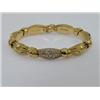 Image 1 : Asprey 18K Yellow Gold, Diamond Bangle