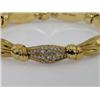 Image 2 : Asprey 18K Yellow Gold, Diamond Bangle