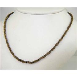 Tiffany & Co 18K Yellow Gold / Silver Necklace