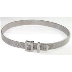 Damiani 18K White Gold Diamond Necklace