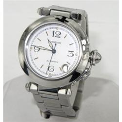 Cartier Pasha Stainless Steel Automatic Date Just Watch